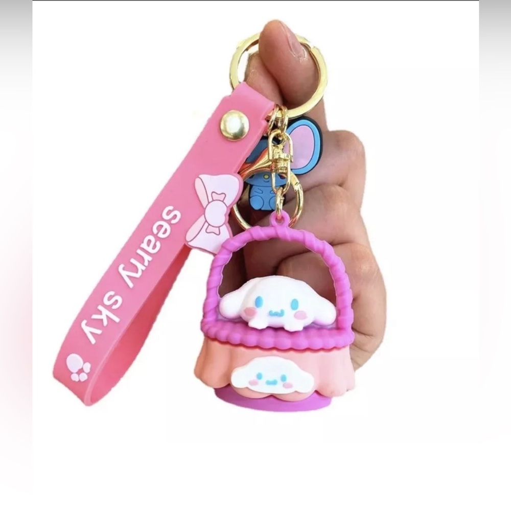 Cinnamoroll 3D Kawaii Sanrio Key Chain New